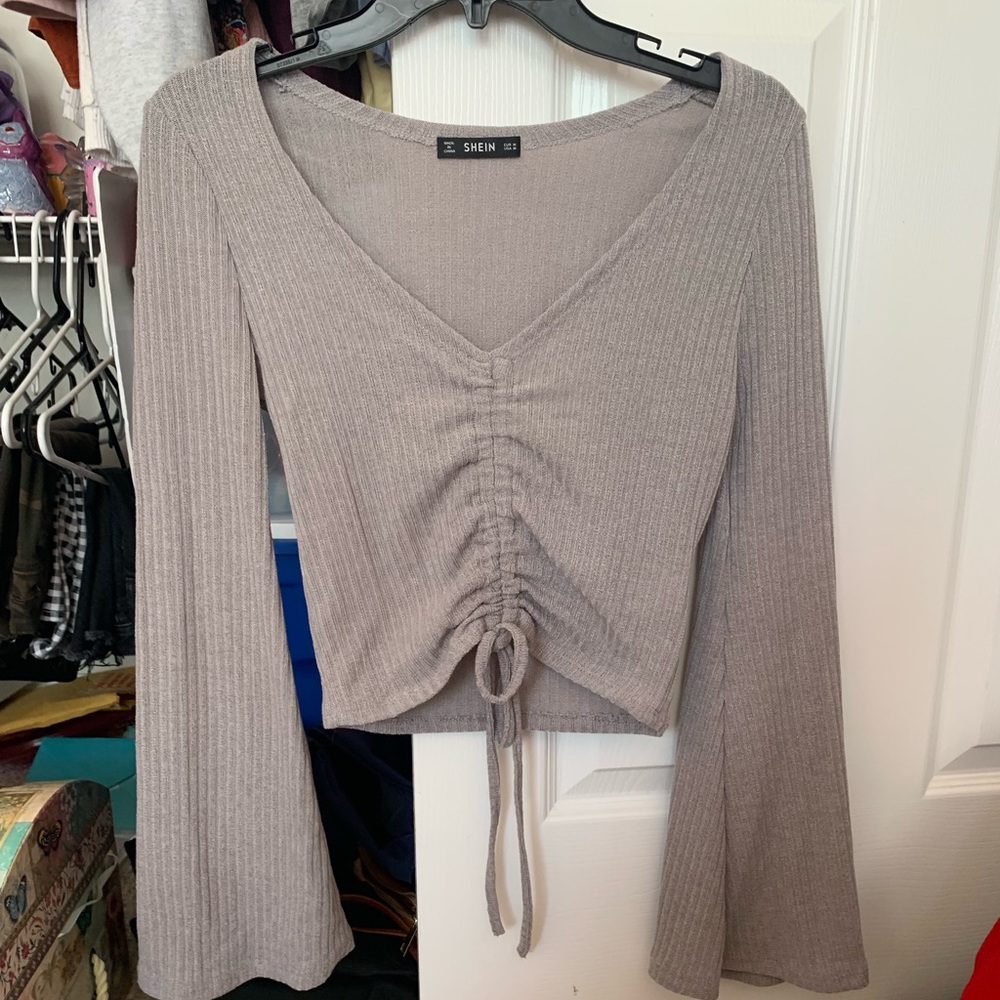 NWOT Boutique style cropped top